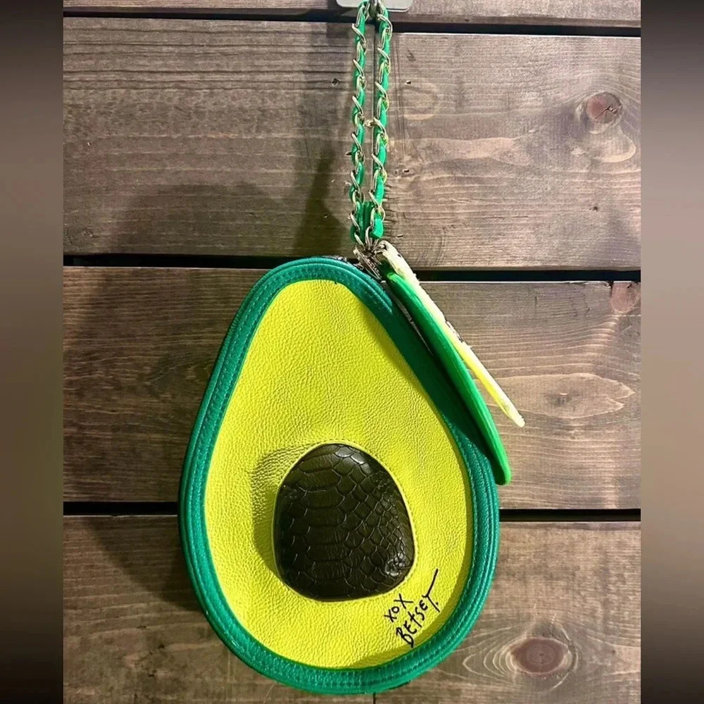 Betsey Johnson Holy Guacamole Avocado Bag